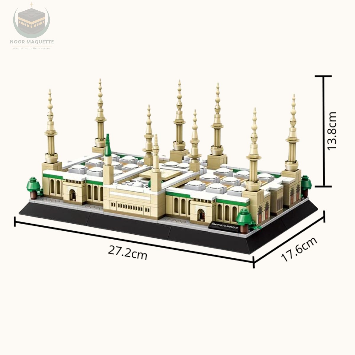 Maquette Mosquée du Prophète - 594 pièces
