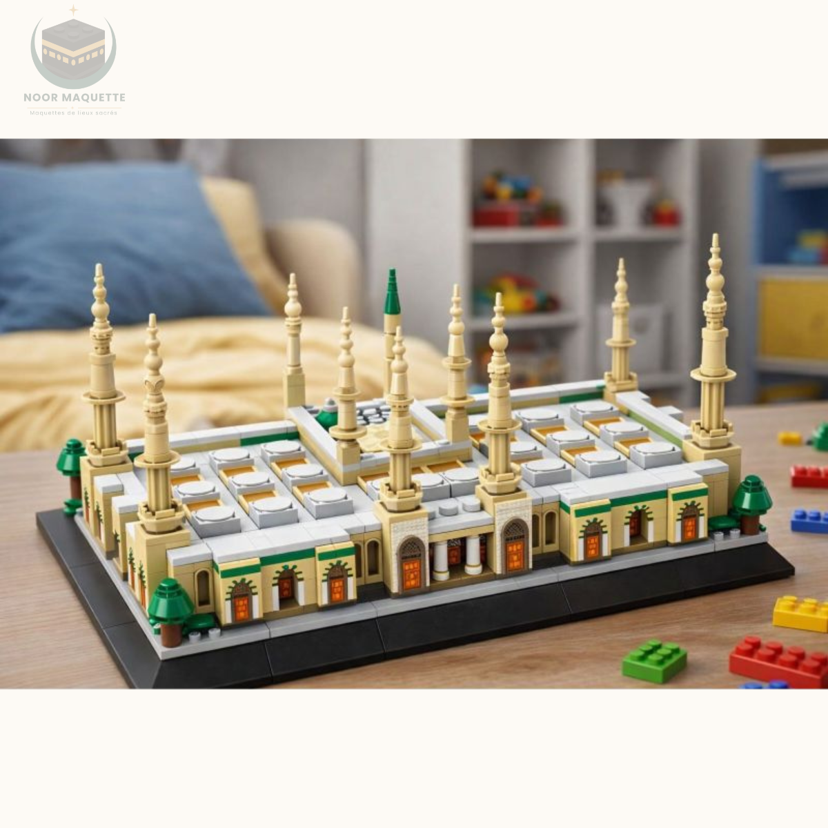Maquette Mosquée du Prophète - 594 pièces